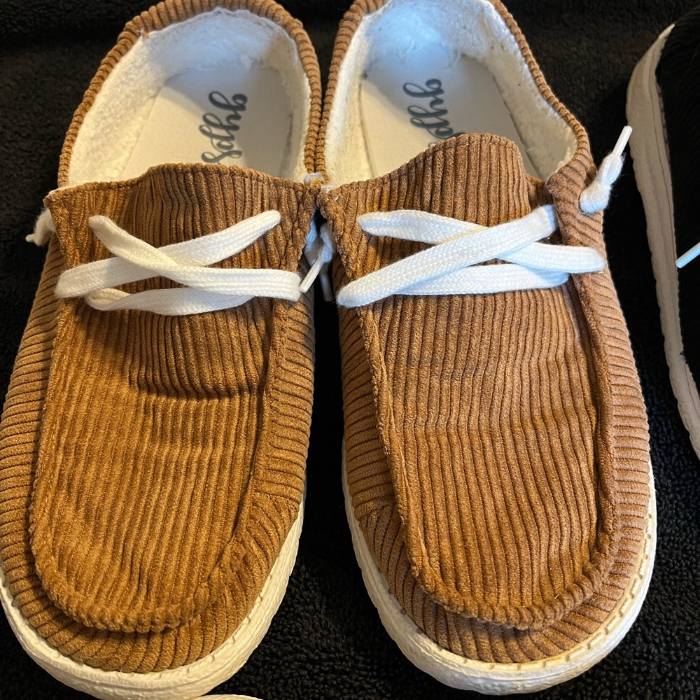 Gypsy jazz 8.5 corduroy shoes